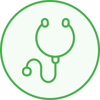 Claritin is doctor recommended stethoscope icon